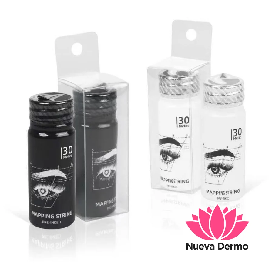 Hilo para Mapping de Cejas Pre-Entintado 30m Microblading Professional BC2823/ 3-UNIDAD