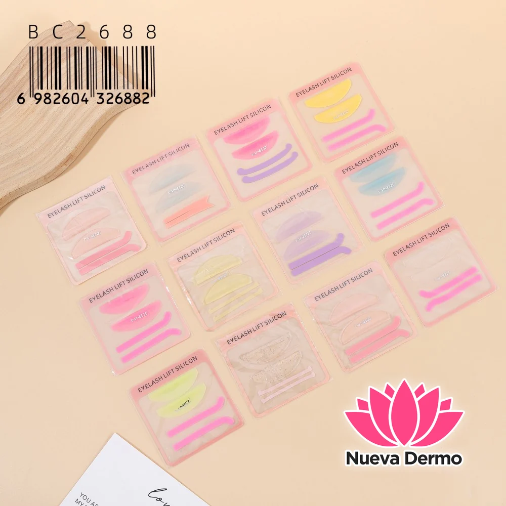 Kit de Bigudíes de Silicona para Lash Lift NAEZ BC2688/26882 10-UNIDAD