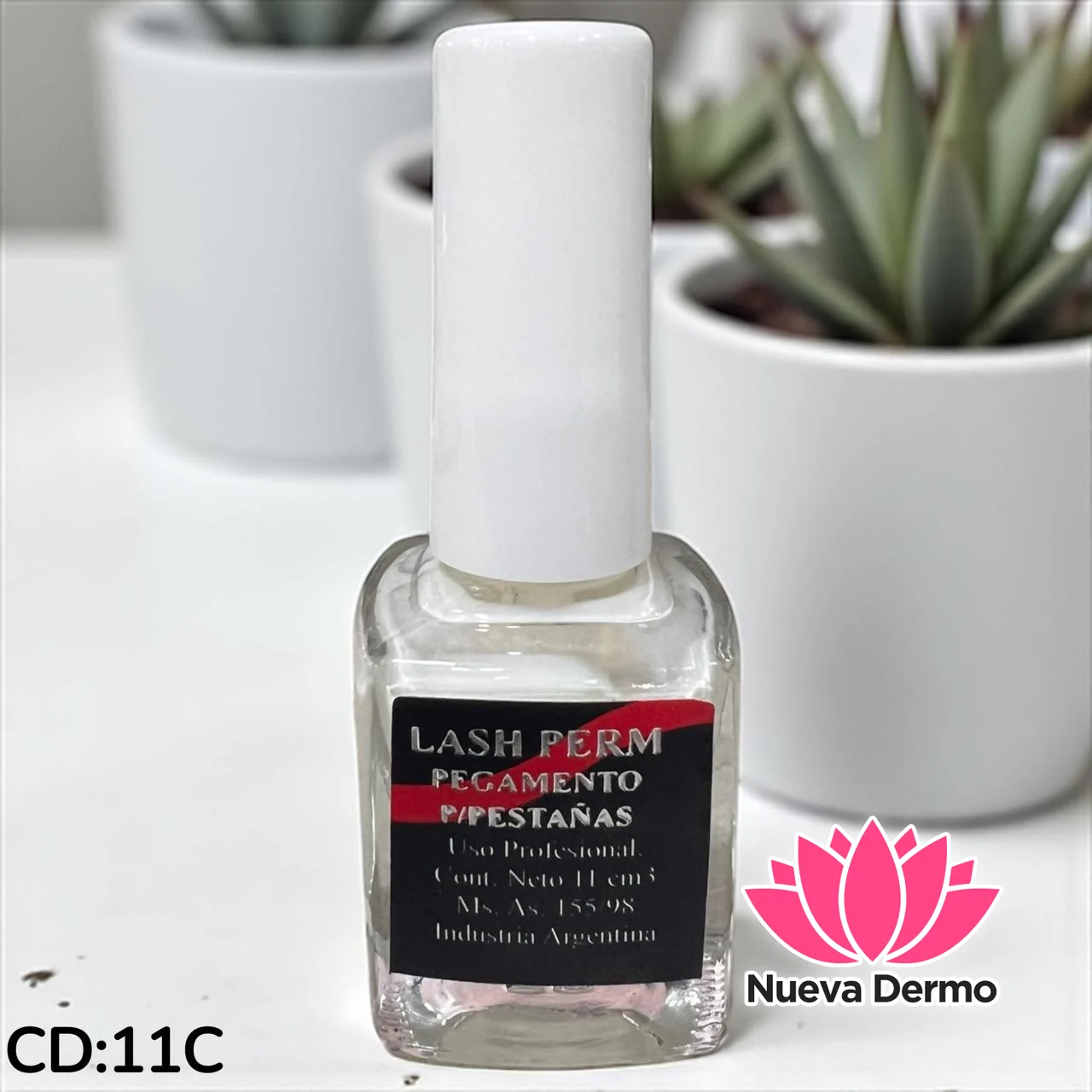 LASH PERM PEGAMENTO P/PESTAÑA 11cc X6 UNIDAD