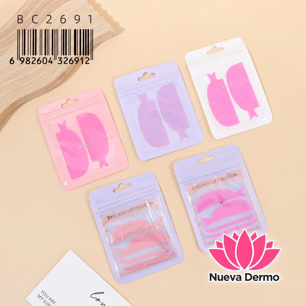 Parches de Silicona para Lash Lift NAEZ BC2691/26912 10-UNIDAD