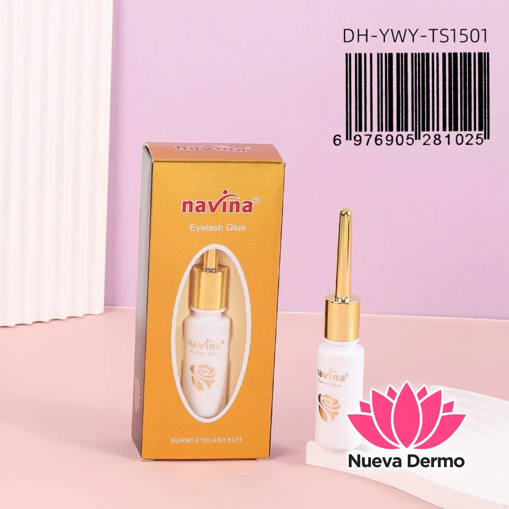 Pegamento Para Pestañas Navina Eyelash Glue DH-YWY-TS1501/281025 NAVINA 3-UNIDAD