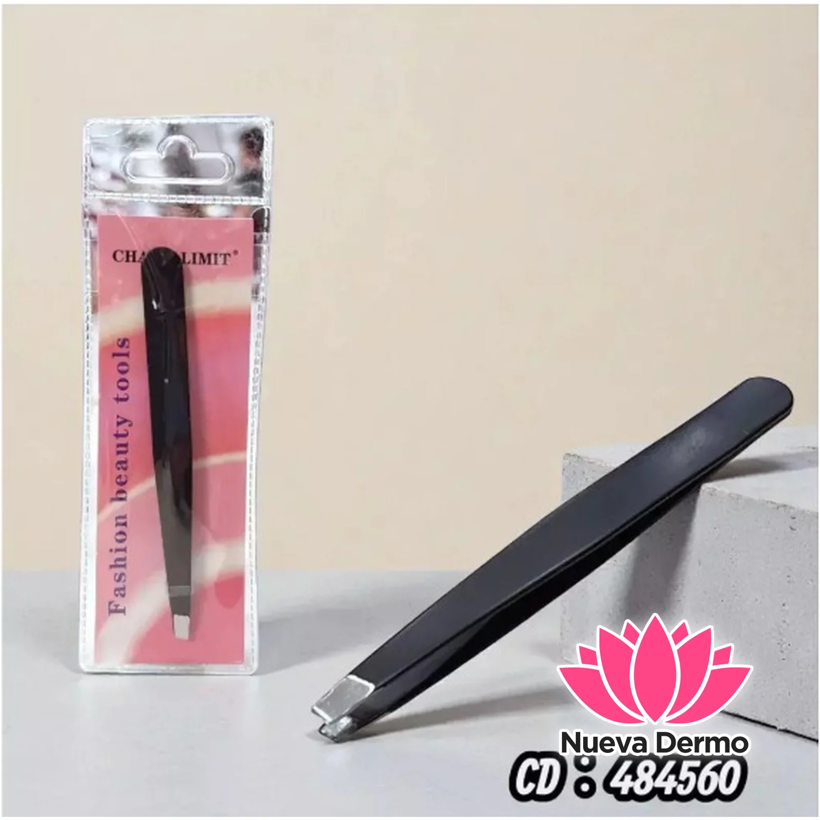 PINZA DE DEPILAR CHARIM LIMIT CML-804D PACK 12U