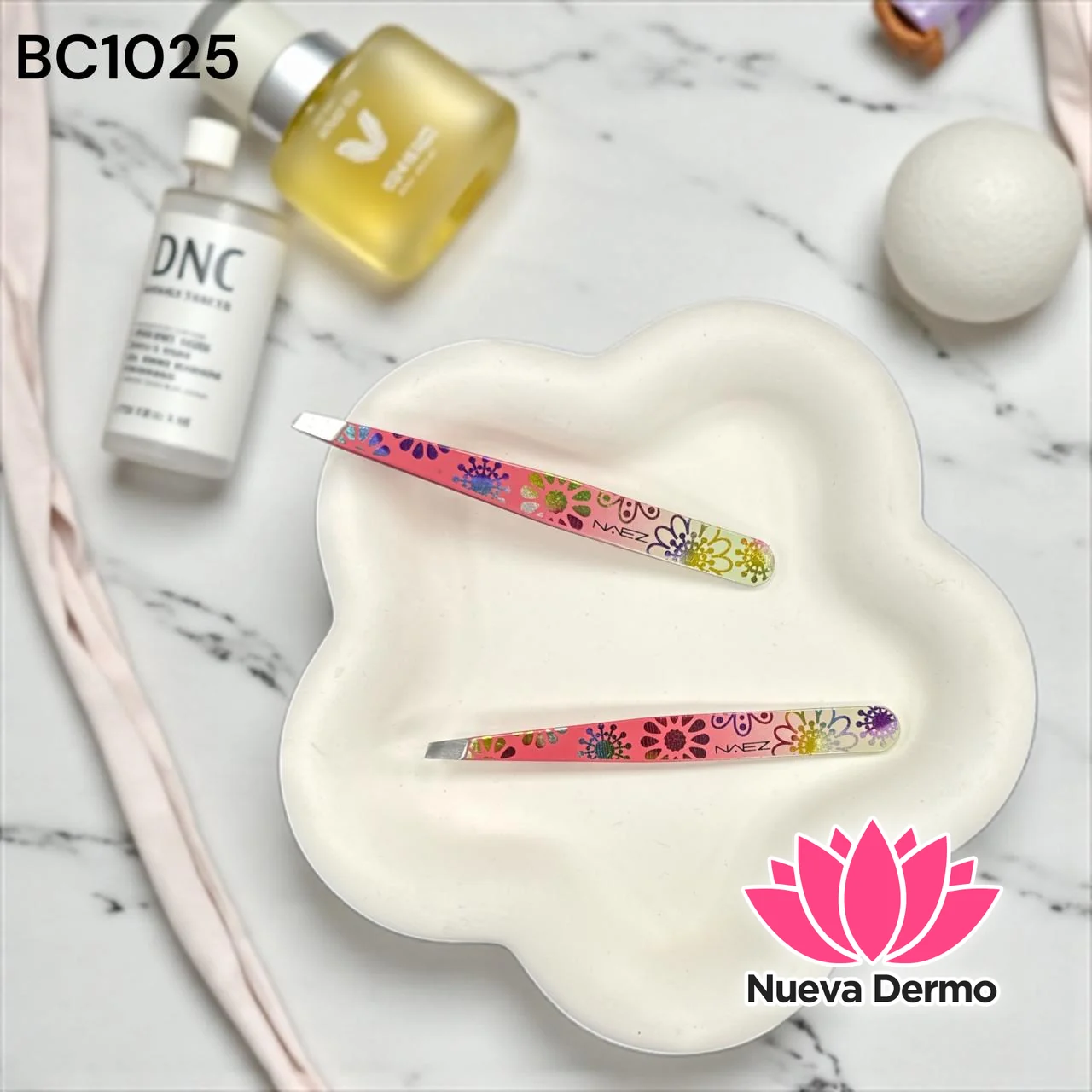 PINZA PARA DEPILAR NAEZ BC1025 6 UNIDAD