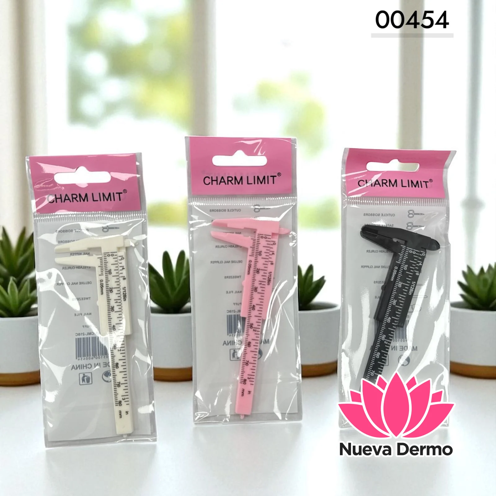 reglas plasticas CHARM LIMIT CML-218C 6 UNIDAD