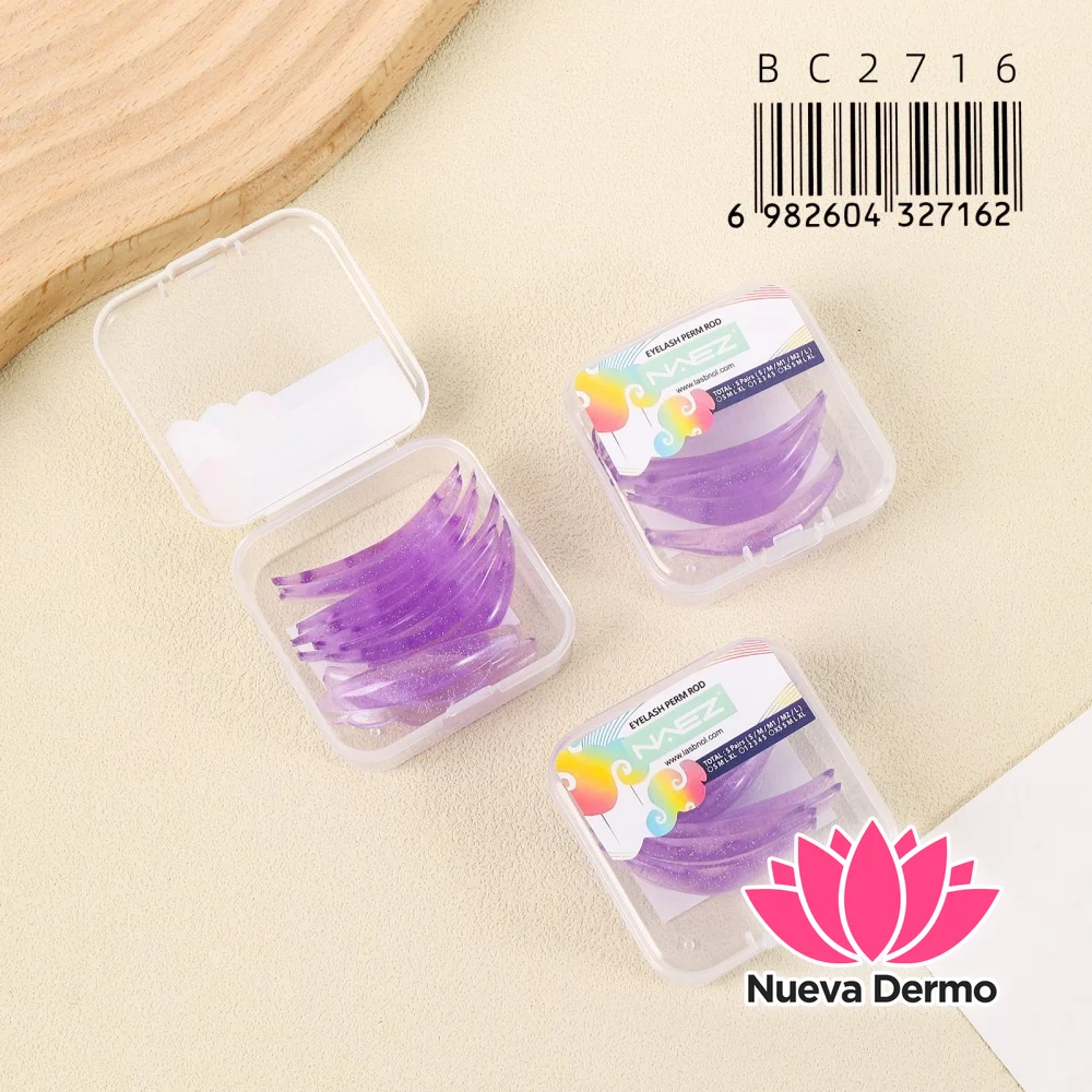 Set de 5 Pares de Bigudíes de Silicona NAEZ para Lash Lift – BC2716/27162 3-UNIDAD