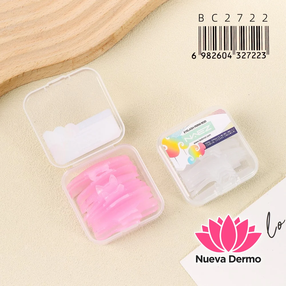 Set de 5 Pares de Bigudíes de Silicona NAEZ para Lash Lift – BC2722/27223 3-UNIDAD