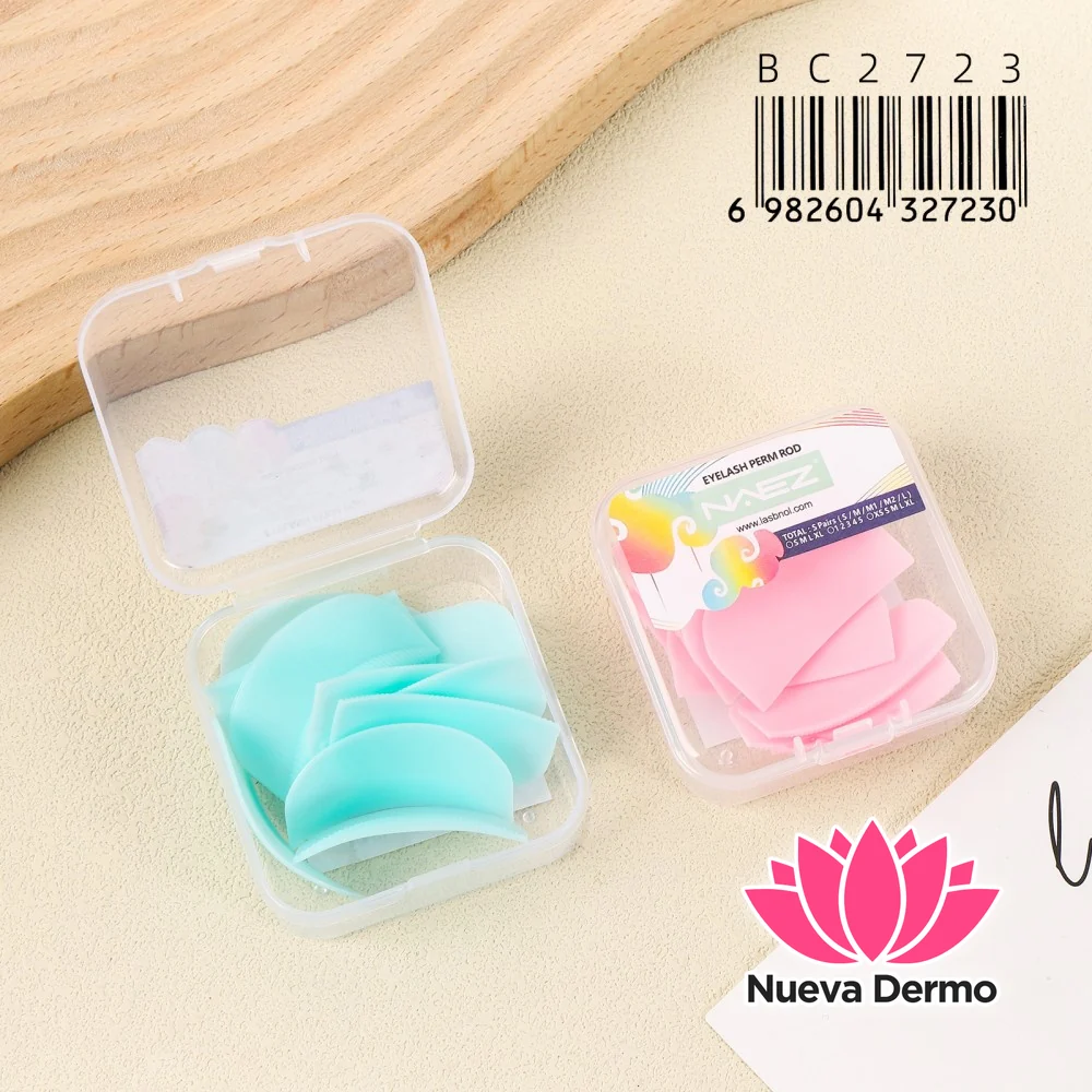 Set de Bigudíes de Silicona NAEZ para Lash Lift – BC2723/27230 6-UNIDAD