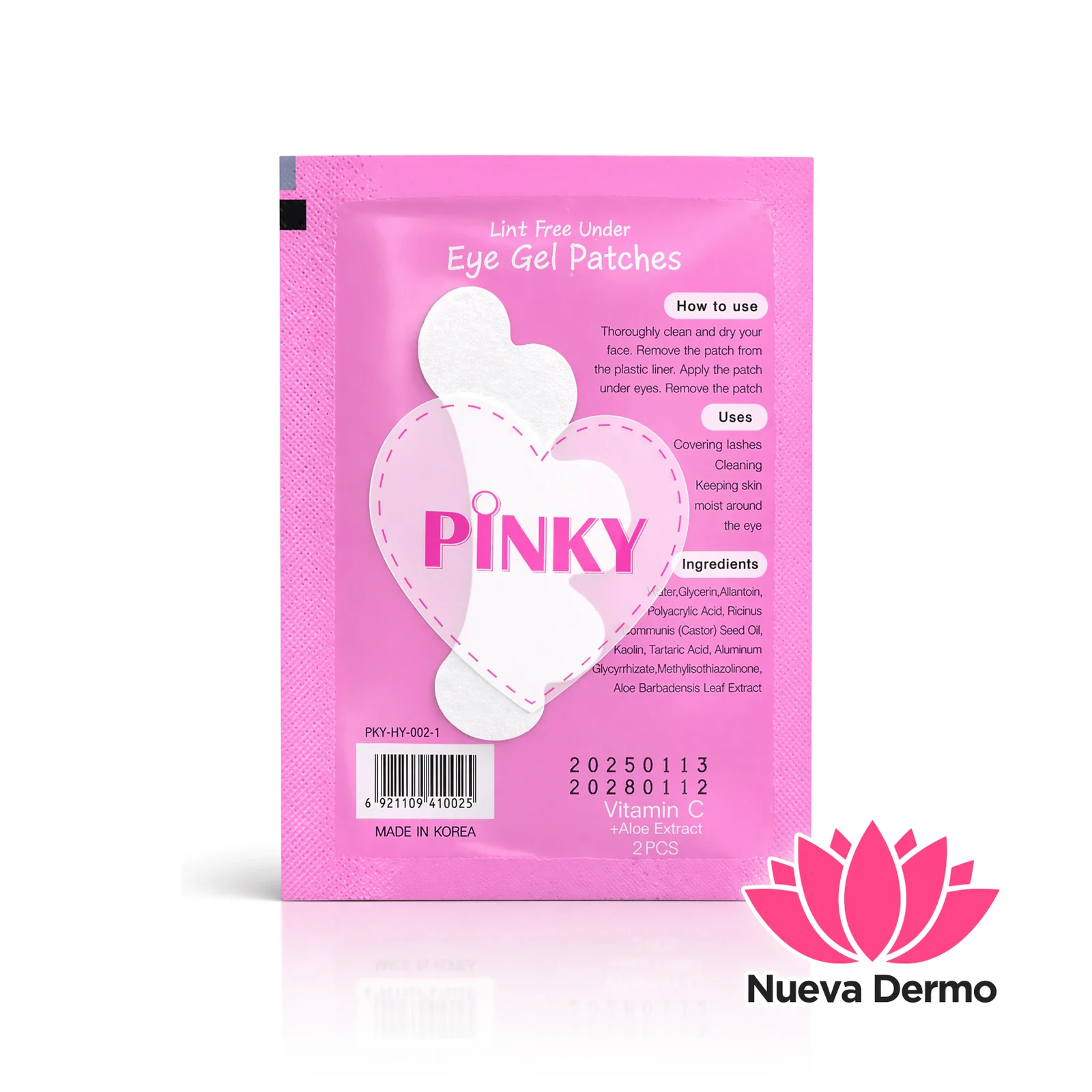 Parche para pestañas nube PINKY PKY-H006... X1