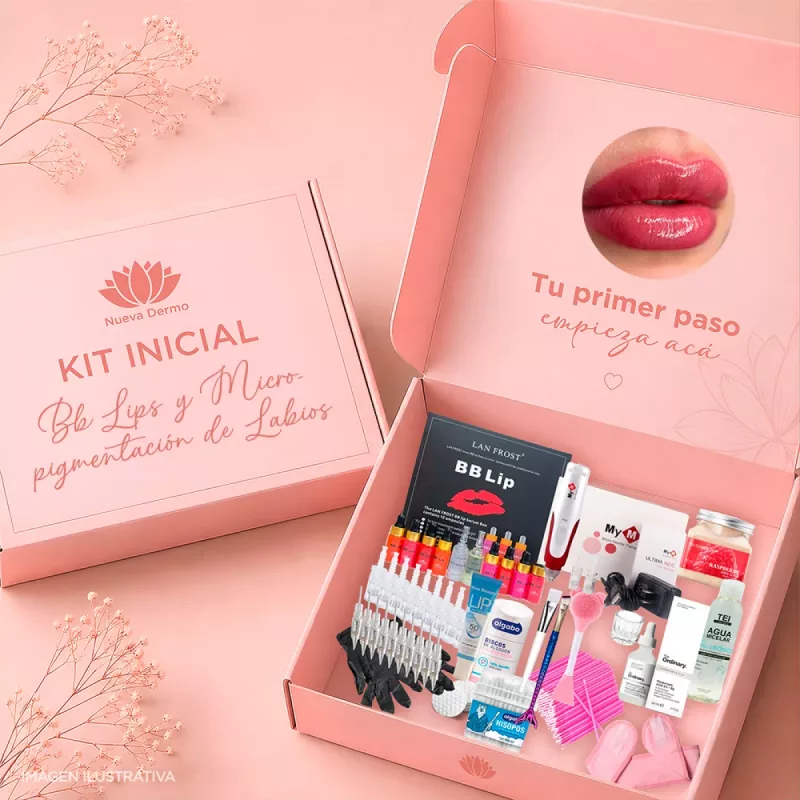 Kit Básico de BB Lips y Micropigmentación de Labios