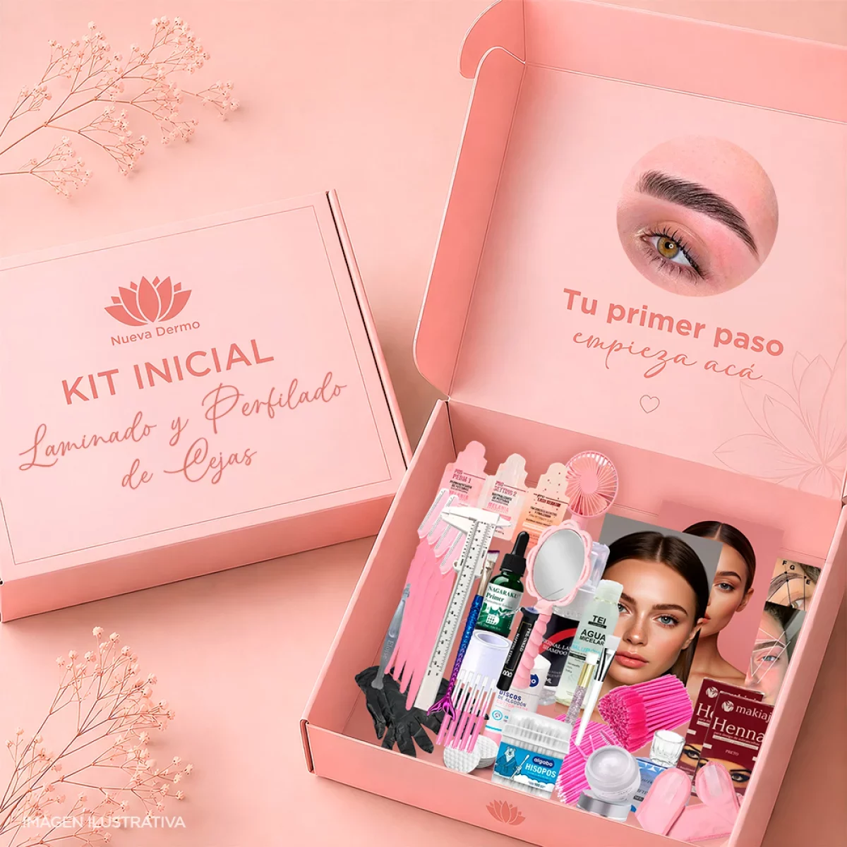 Kit Básico de Laminado y Perfilado de Cejas